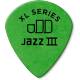Медіатори Dunlop 498P0.88 Tortex Jazz III XL Player's Pack 0.88 mm (12 шт.)