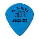 Медіатори Dunlop 498P1.0 Tortex Jazz III XL Player's Pack 1.0 mm (12 шт.)