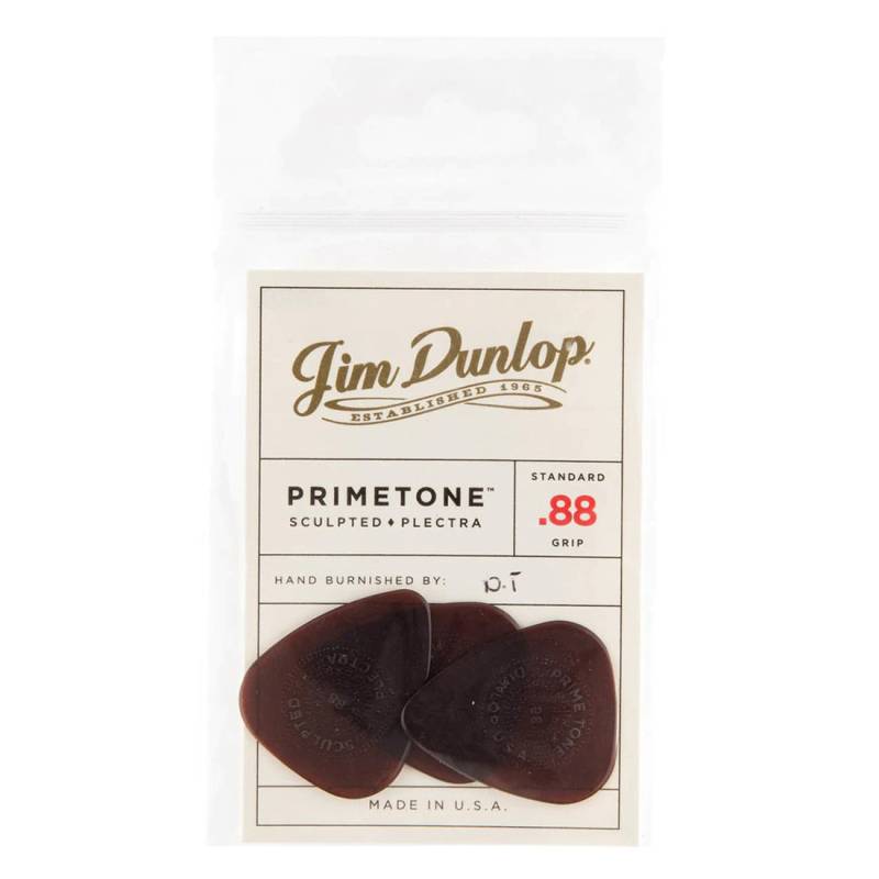 Медіатори Dunlop 510P.88 Primetone Standard Sculpted Plectra Player's Pack 0.88 mm (3 шт.)