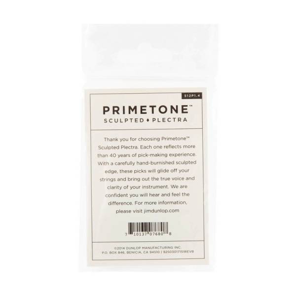 Медіатори Dunlop 512P1.4 Primetone Triangle Sculpted Plectra Grip Player's Pack 1.4 mm (3 шт.)