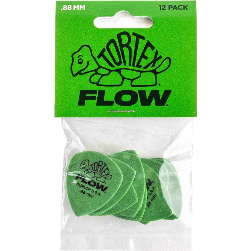 Медіатори Dunlop 558P Tortex Flow Pick 0.88 (12 шт.)