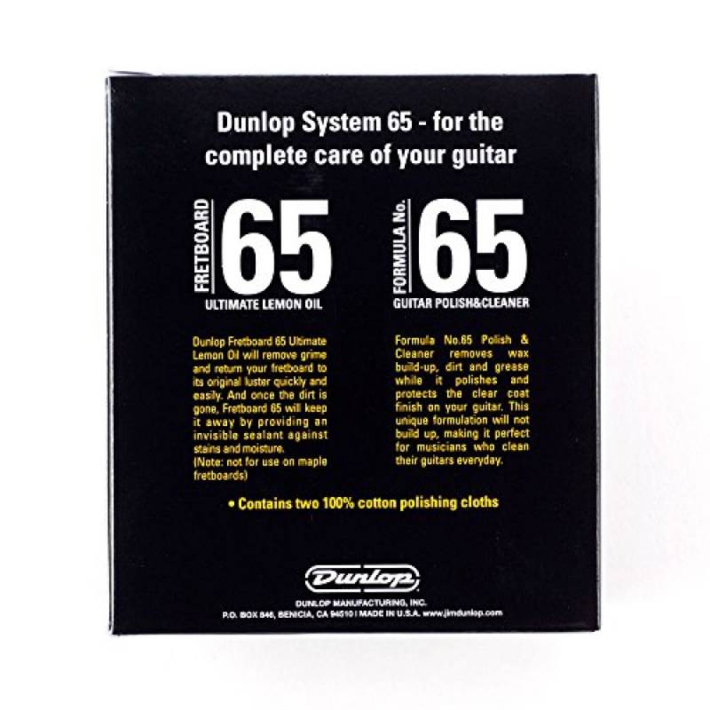 Набор Dunlop 6503 System 65 Body and Fingerboard Cleaning Kit