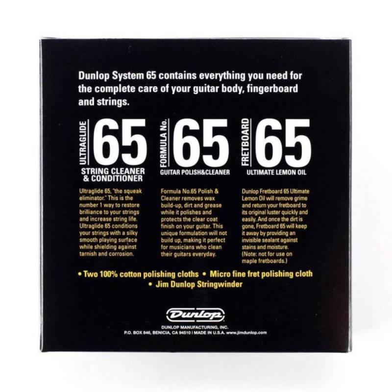 Набор Dunlop 6504 System 65 Guitar Tech Kit