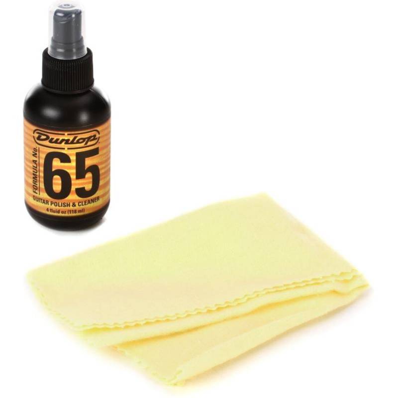 Гитарный полироль-очиститель с салфеткой Dunlop 654C Formula 65