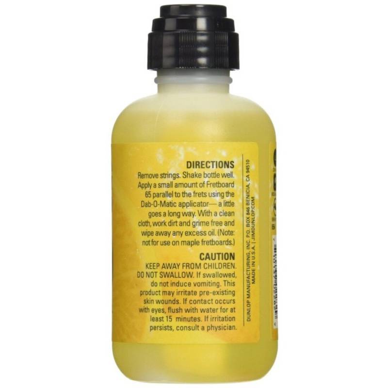 Лимонное масло для грифа Dunlop 6554 Fretboard 65 Ultimate Lemon Oil