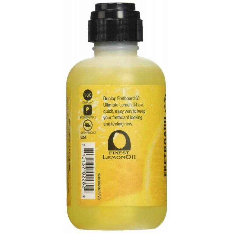Лимонное масло для грифа Dunlop 6554 Fretboard 65 Ultimate Lemon Oil