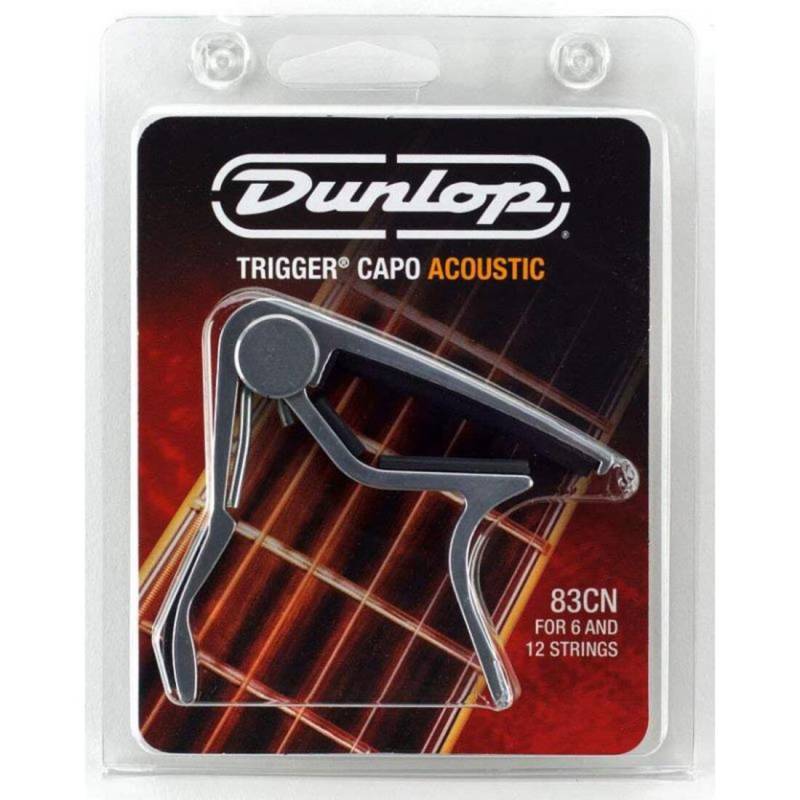 Каподастр Dunlop 83CN Acoustic Trigger Capo Nickel