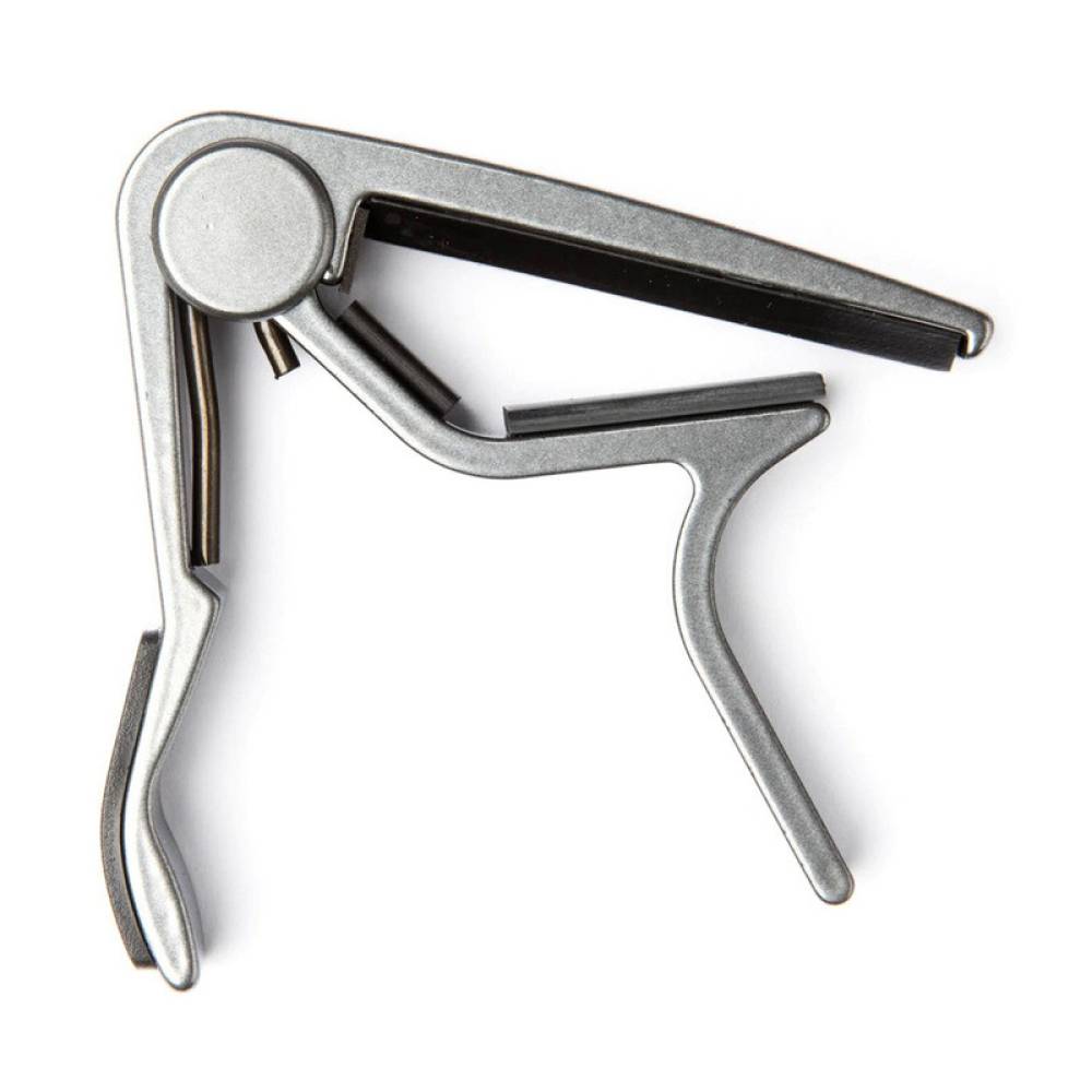 Каподастр Dunlop 84FS Acoustic Trigger Capo Flat Smoked Chrome Каподастр Dunlop 84FS Acoustic Trigger Capo Flat Smoked Chrome