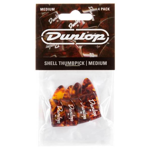 Медиаторы Dunlop 9022P ThumbPick Medium Shell (4 шт.)