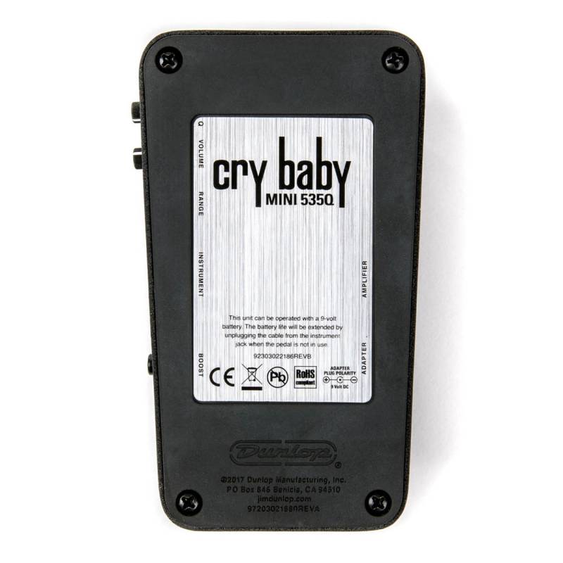 Педаль ефектів DUNLOP CRY BABY MINI 535Q WAH