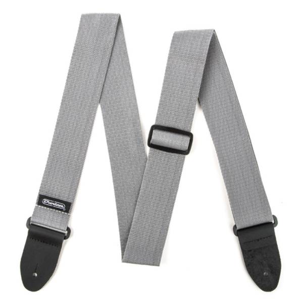 Ремінь для гітари Dunlop D07-01GY Guitar Poly Strap Grey