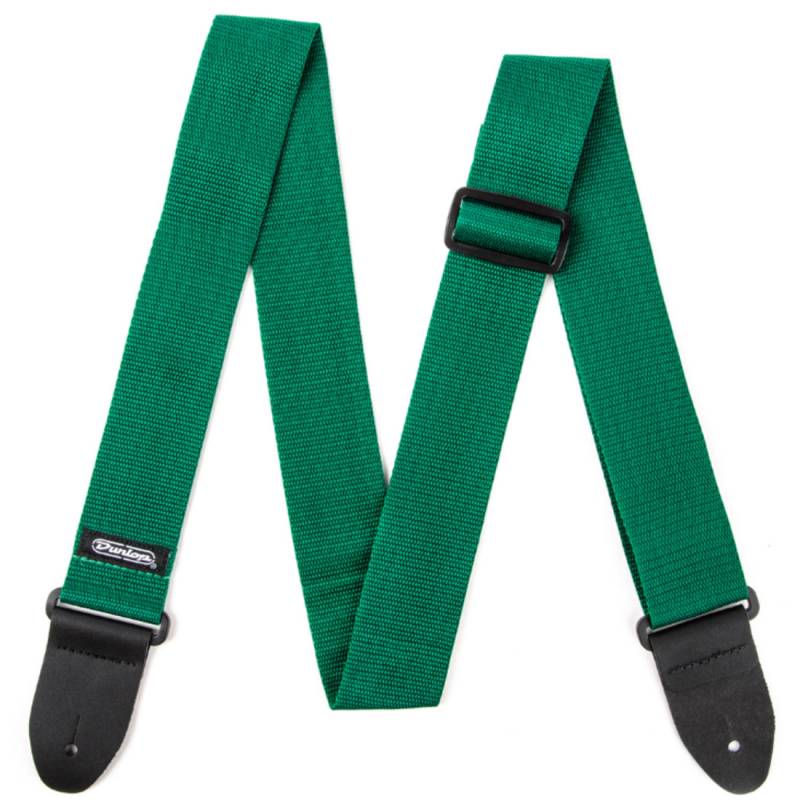 Ремень для гитары Dunlop D07-01RG Guitar Poly Strap Green