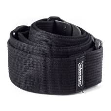 Ремень для гитары Dunlop D27-01BK Ribbed Cotton Strap Black