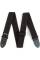 Ремень для гитары Dunlop D3809BK Classic Black Strap