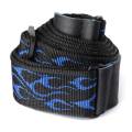 Ремінь для гітари Dunlop D3811BL Classic Flambe Blue Strap