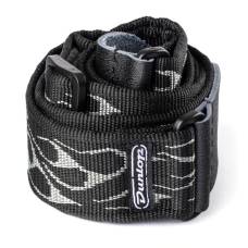 Ремень для гитары Dunlop D3811GY Classic Flambe Gray Strap