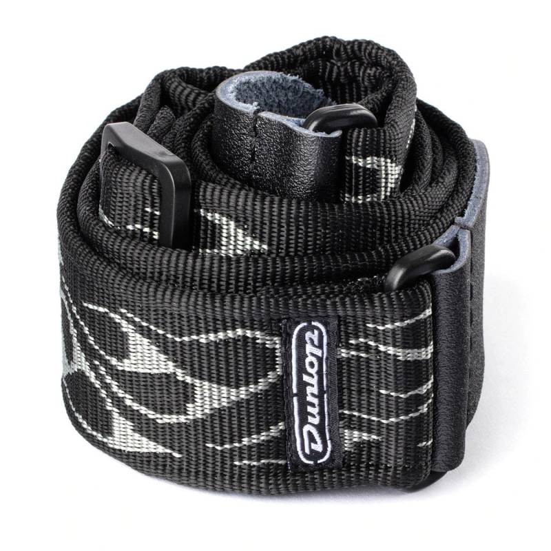 Ремень для гитары Dunlop D3811GY Classic Flambe Gray Strap