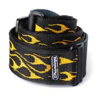 Ремінь для гітари Dunlop D3811OY Classic Flambe Orange/Yellow Strap