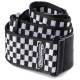 Ремень для гитары Dunlop D3831BK Black & White Checkered Strap Ремень для гитары Dunlop D3831BK Black & White Checkered Strap