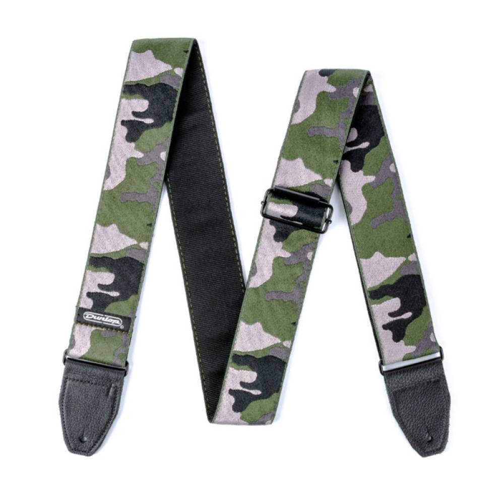 Ремень для гитары Dunlop D6716 Jacquard Ranger Green Strap