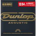 Струны для акустической гитары Dunlop DAB1254 Bronze 80/20 Light 12/54