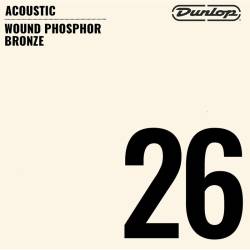 Струна Dunlop DAP26 Wound Phosphor Bronze .026