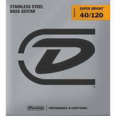 Струны для бас-гитары Dunlop DBSBS40120 Super Bright Steel 5 Strings Light 40/120