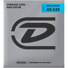 Струни для бас-гітари Dunlop DBSBS45125 Super Bright Steel 5 Strings Light 45/125