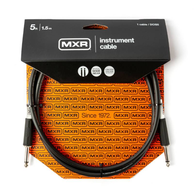 Кабель инструментальный Dunlop DCIS05 MXR Standard Instrument Cable 1.5m (5ft)