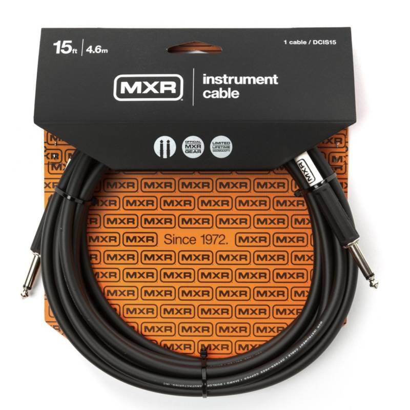 Кабель инструментальный Dunlop DCIS15 MXR Standard Instrument Cable 4.5m (15ft)