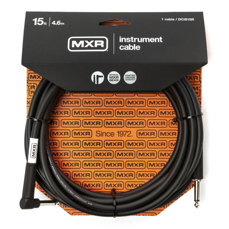 Кабель инструментальный Dunlop DCIS15R MXR Standard Instrument Cable 4.5m (15ft) (Straight/Right)