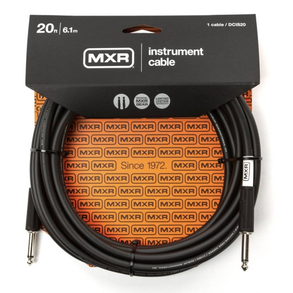 Інструментальний кабель Dunlop DCIS20 MXR Standard Instrument Cable 6.0m (20ft)