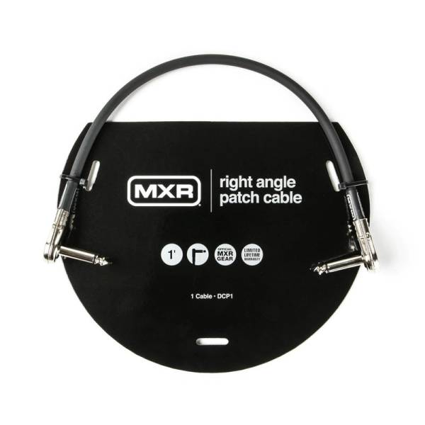 Інструментальний кабель Dunlop DCP1 MXR Patch Cable 0.3m (1ft) (Right Angle)