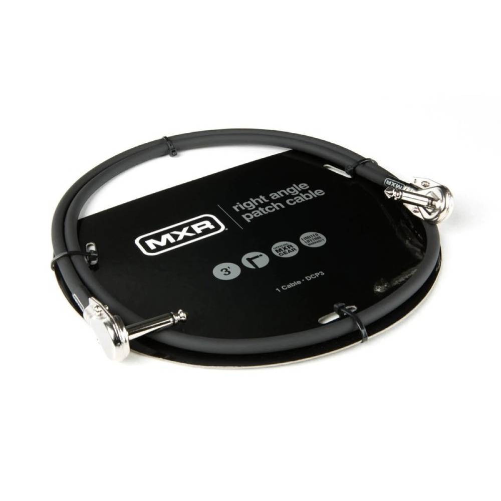 Кабель инструментальный Dunlop DCP3 MXR Patch Cable 0.9m (3ft) (Right Angle)