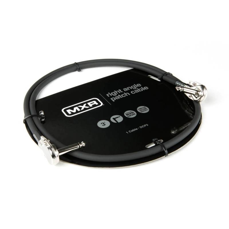 Кабель инструментальный Dunlop DCP3 MXR Patch Cable 0.9m (3ft) (Right Angle)