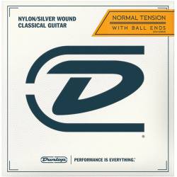 Струни для класичної гітари Dunlop DCV100NB Nylon/Silver Wound Normal Tension