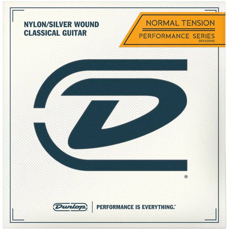 Струны для классической гитары Dunlop DCV100NS Nylon/Silver Wound Normal Tension
