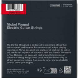 Струни для електрогітари Dunlop DEN0942 Light Nickel Plated Steel 9/42