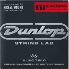Струны для электрогитары Dunlop DEN0965 Extra Light Nickel Plated Steel 8 Strings 09/65 