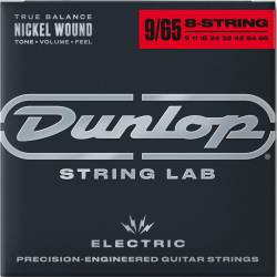 Струни для електрогітари Dunlop DEN0965 Extra Light Nickel Plated Steel 8 Strings 09/65 