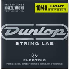 Струны для электрогитары Dunlop DEN1046 Medium Nickel Plated Steel 10/46