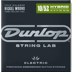Струни для електрогітари Dunlop DEN1052 Light Top/Heavy Bottom Nickel Plated Steel 10/52