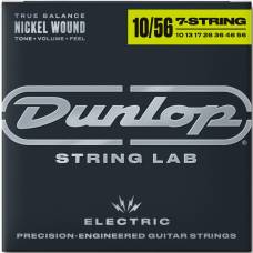 Струны для электрогитары Dunlop DEN1056 Light Nickel Plated Steel 7 Strings 10/56