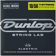 Струны для электрогитары Dunlop DEN1056 Light Nickel Plated Steel 7 Strings 10/56