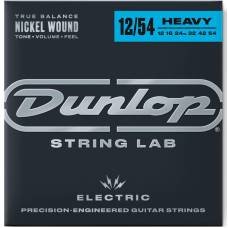 Струни для електрогітари Dunlop DEN1254 Heavy Nickel Plated Steel 12/54