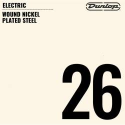 Струна Dunlop DEN26 Wound Nickel Plated Steel .026