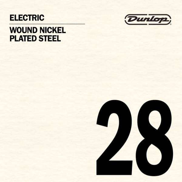 Струна Dunlop DEN28 Wound Nickel Plated Steel .028