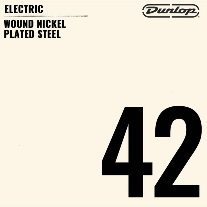 Струна Dunlop DEN42 Wound Nickel Plated Steel .042