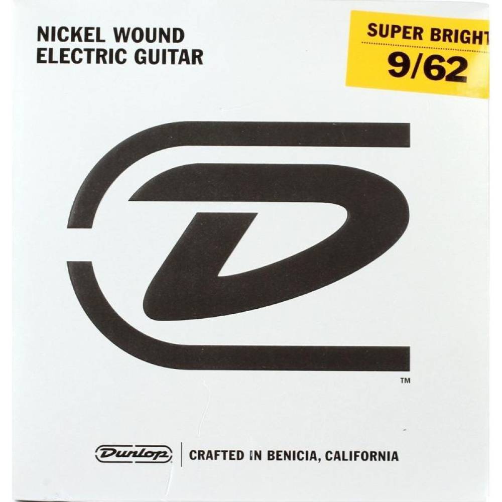Струни для електрогітари Dunlop DESBN0962 Super Bright Light/Hybrid 7-Strings 9/62