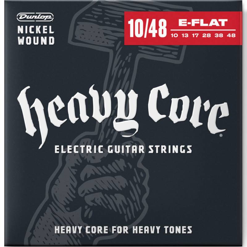 Струны для электрогитары Dunlop DHCN1048 Heavy Core 10/48